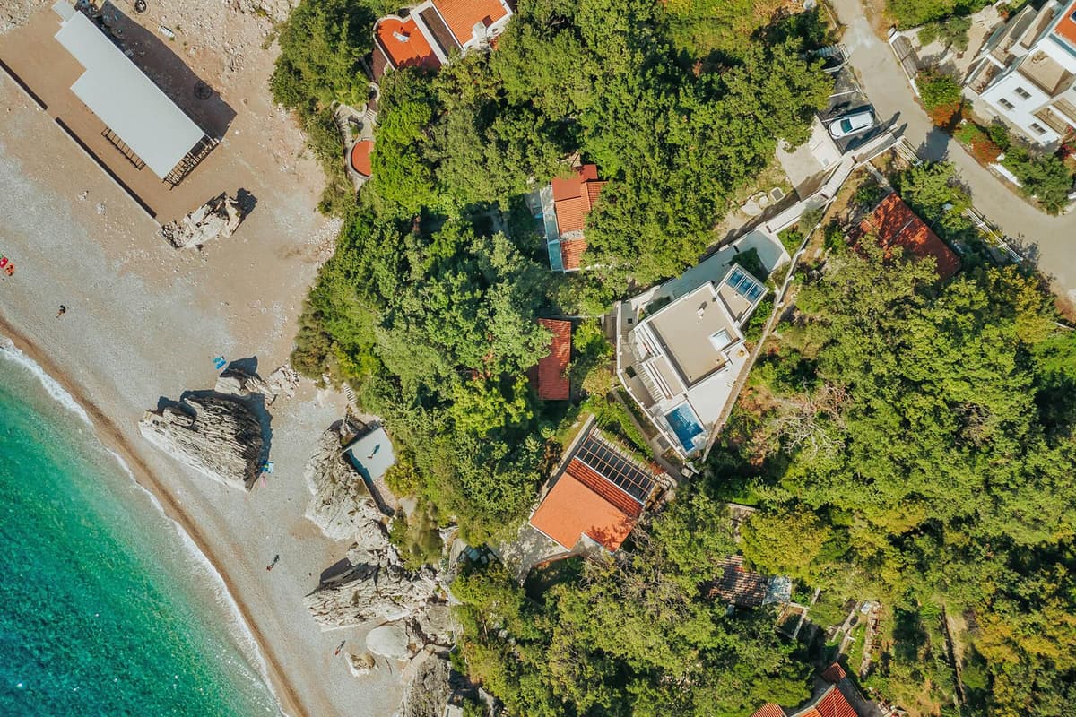 Perazica Do'da Denize Sıfır Villa, Budva, Perazica Do — 40 fotoğraftan 39.