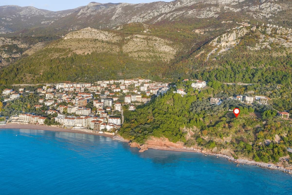 Земля под застройку недалеко от моря, Будва, Святой Стефан — фото 6 из 10