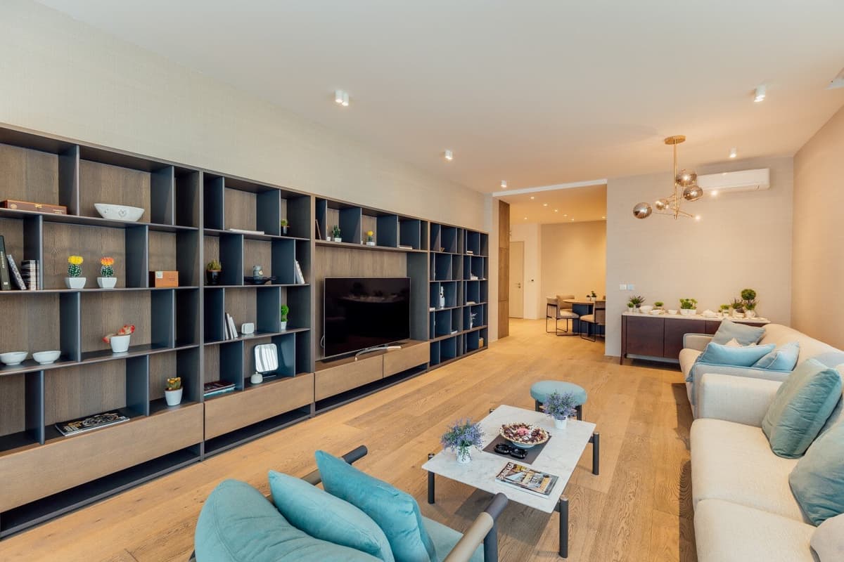 Современная 1bdr квартира Royal Gardens, Будва, Королевские сады — фото 4 из 15
