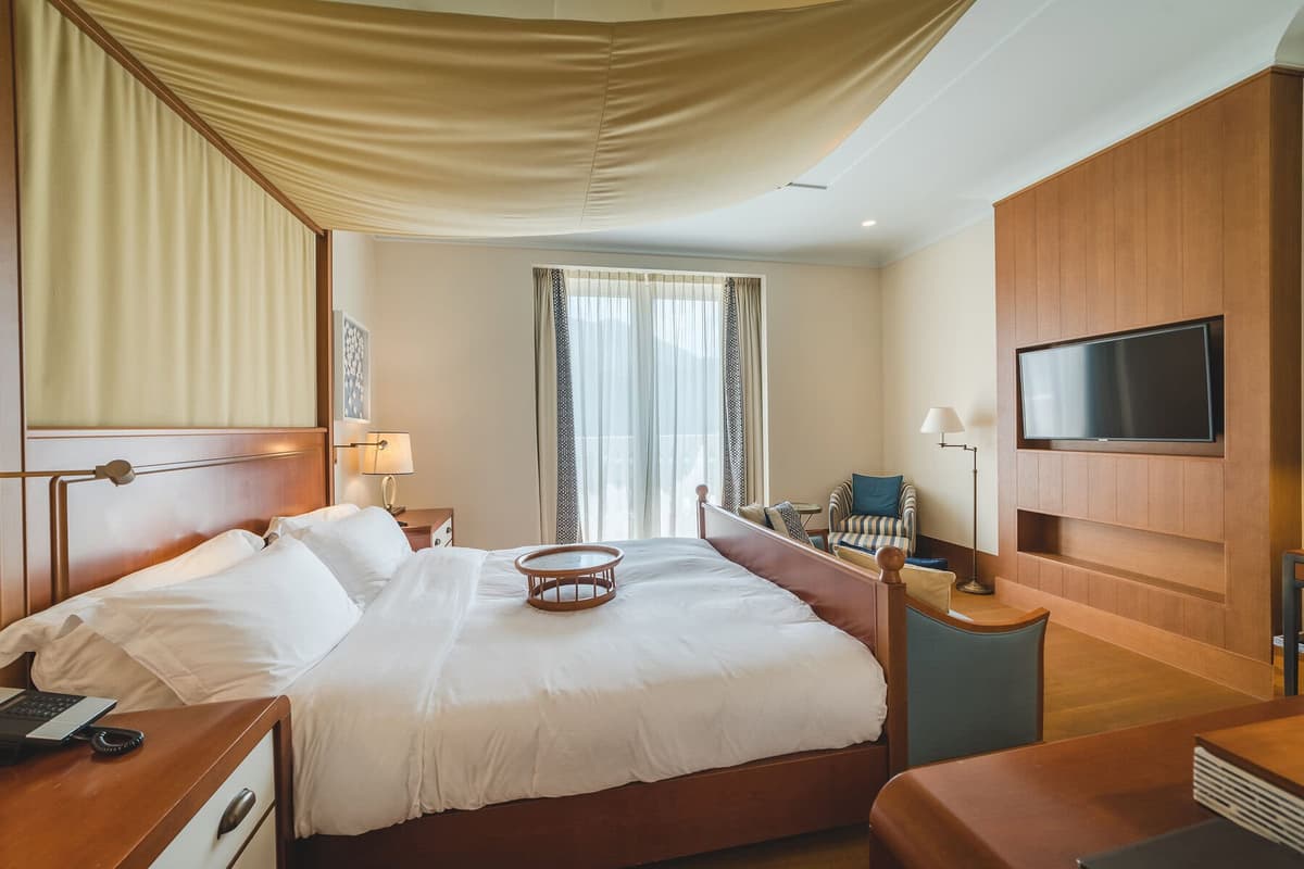 Luksuzan studio apartman u hotelu Regent, Tivat, Porto Montenegro — fotografija 7 od 15