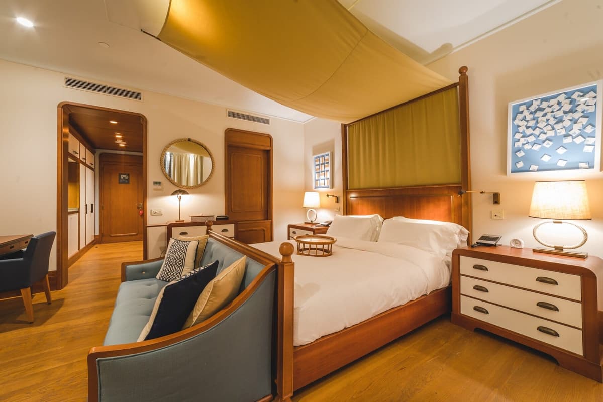 Luksuzan studio apartman u hotelu Regent, Tivat, Porto Montenegro — fotografija 10 od 15