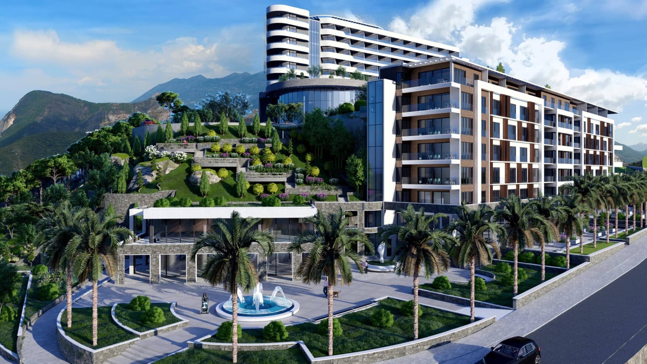 Роскошные апартаменты в 5* жилом курорте, Бар, Канж — фото 2 из 15