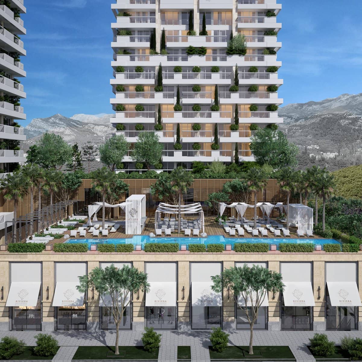 Özel 1 yatak odalı Deniz Manzaralı Daire, Swissôtel Riviera 5* Otel Kompleksi, Budva, Merkez — 17 fotoğraftan 12.