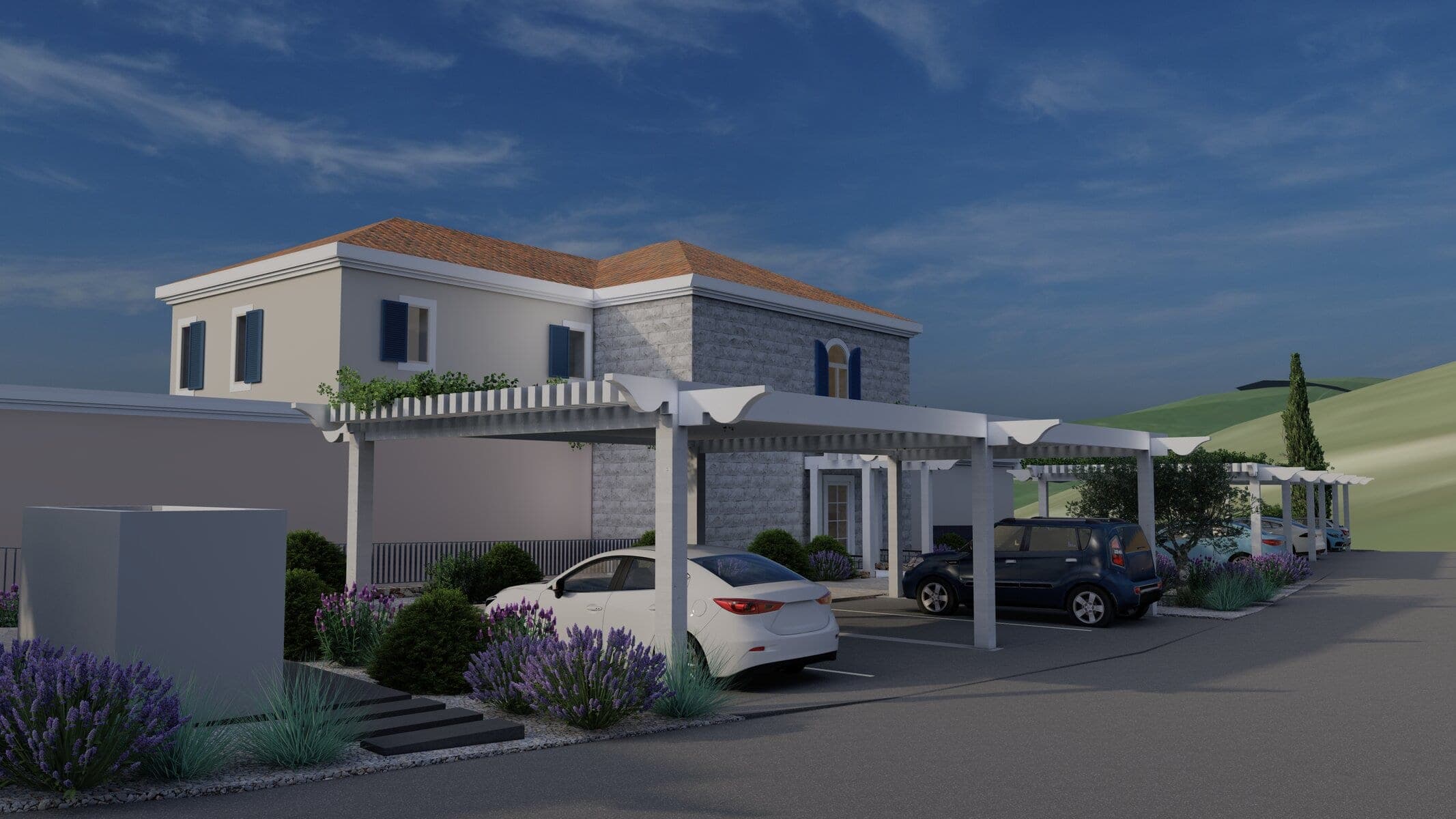 Lustica Körfezi, Jasmine Cluster'da Yeni 1 Yatak Odalı Daire, Tivat, Lustica Bay — 6 fotoğraftan 2.