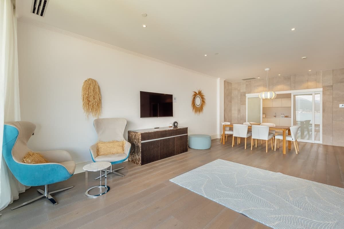 Nikki Beach 2bdr Deniz Manzaralı Daire, Tivat, Nikki Plajı — 17 fotoğraftan 5.