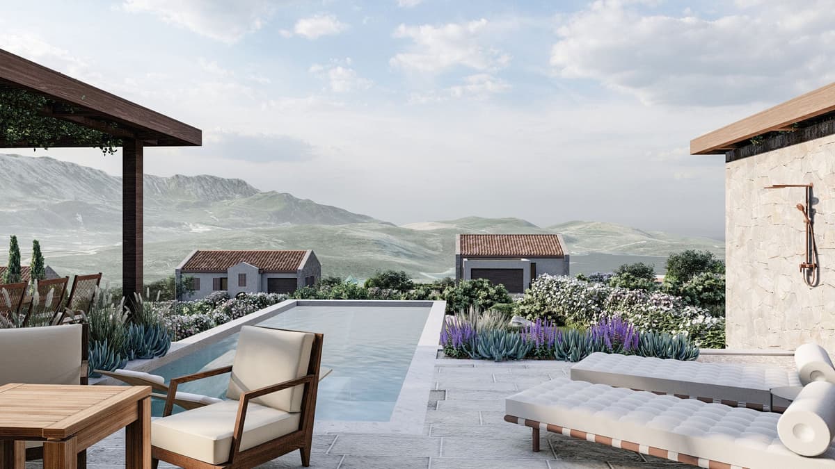 Таунхаус 3bdr Lustica Bay, Тиват, залив Луштица — фото 11 из 14