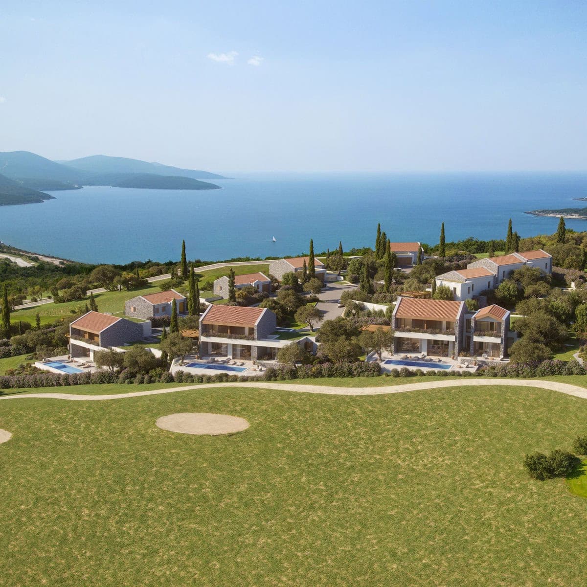 Таунхаус 3bdr Lustica Bay, Тиват, залив Луштица — фото 14 из 14