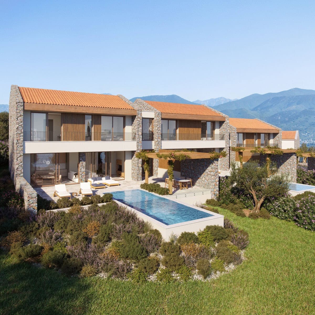 Таунхаус 3bdr Lustica Bay, Тиват, залив Луштица — фото 2 из 14