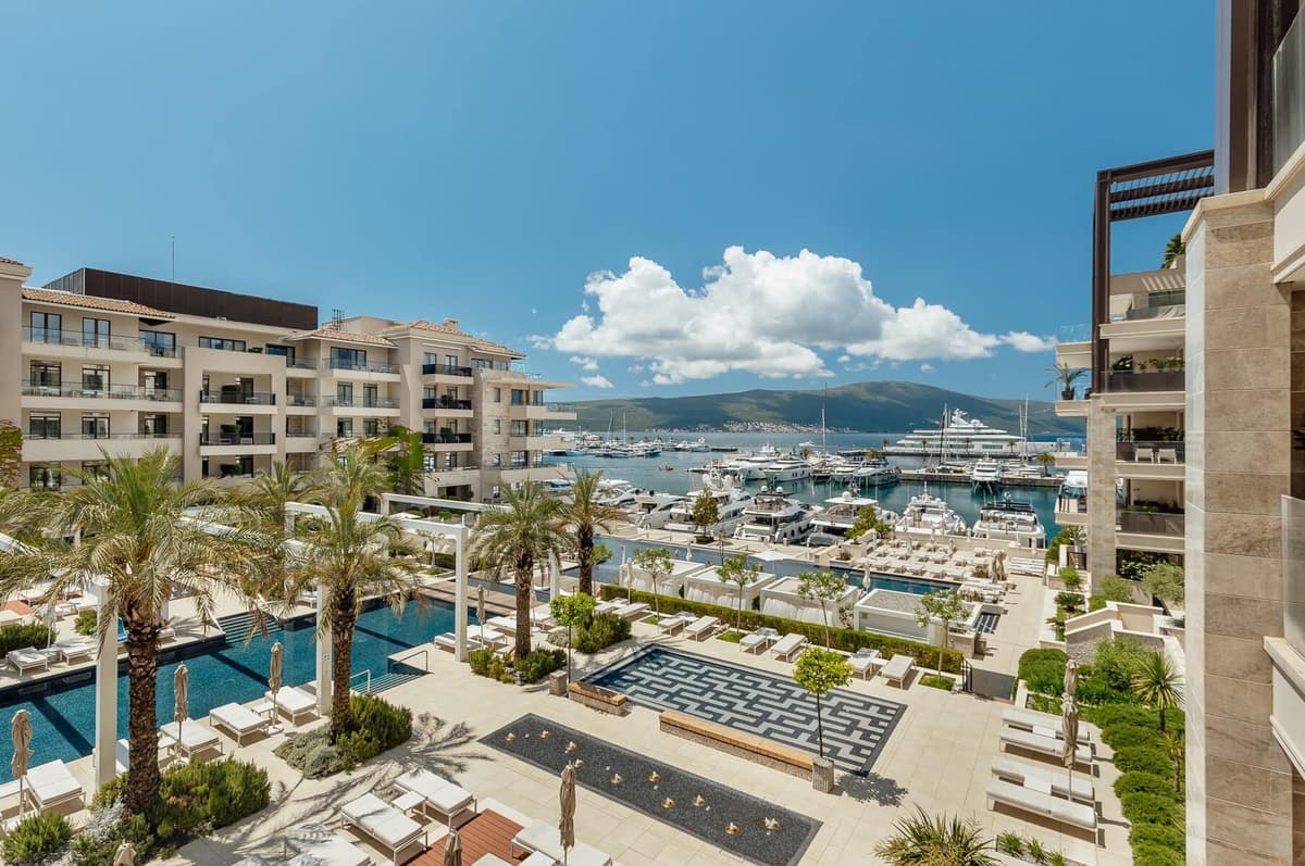 Baia 2bdr Deniz Manzaralı Daire, Tivat, Porto Montenegro — 19 fotoğraftan 19.