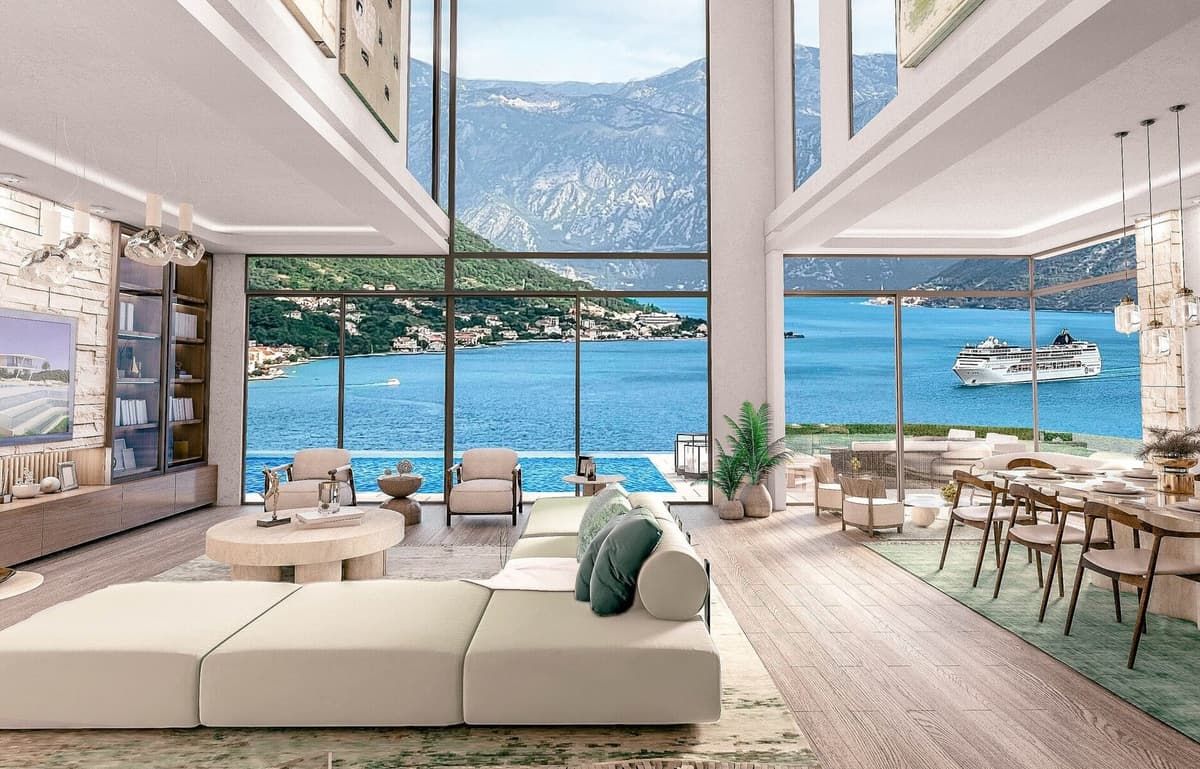 Yeni Çağdaş Villa Dobrota, Kotor, Dobrota — 9 fotoğraftan 2.