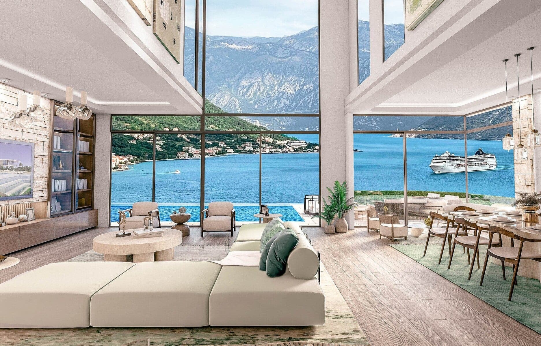 Yeni Çağdaş Villa Dobrota, Kotor, Dobrota — 9 fotoğraftan 2.