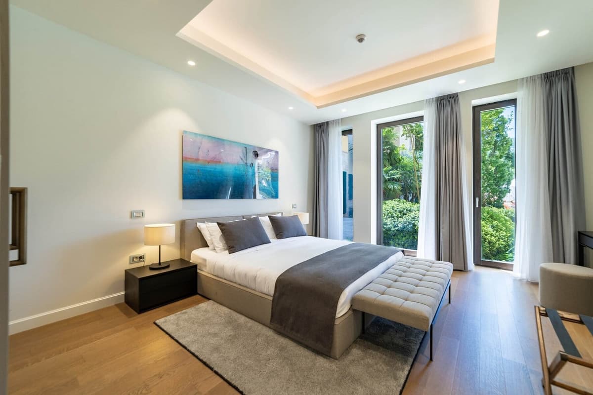 Lüks mobilyalı 1 yatak odalı daire, Herceg Novi, Portonovi — 19 fotoğraftan 11.