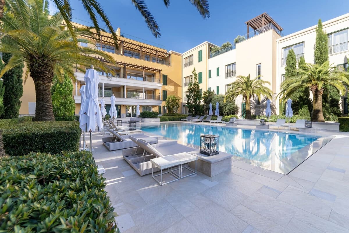 Lüks mobilyalı 1 yatak odalı daire, Herceg Novi, Portonovi — 19 fotoğraftan 19.