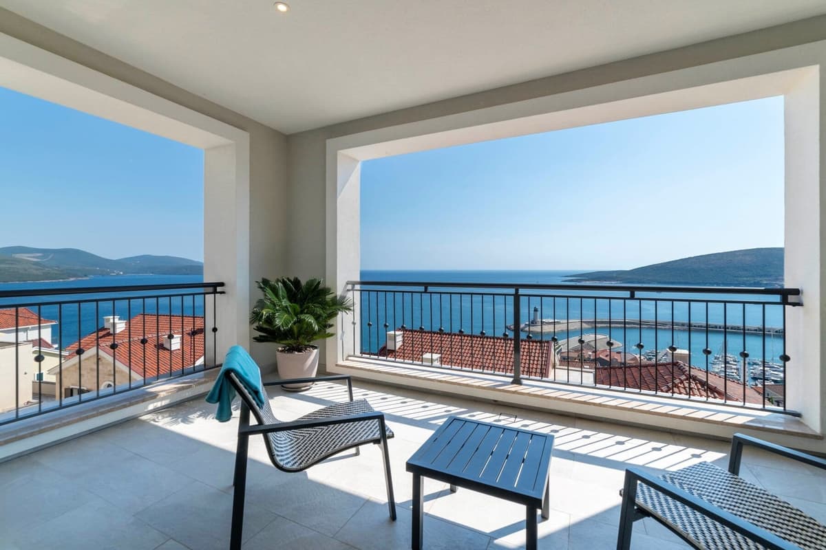Stan sa dvije spavaće sobe i pogledom na more, Luštica Bay, Tivat, Luštica Bay — fotografija 13 od 18
