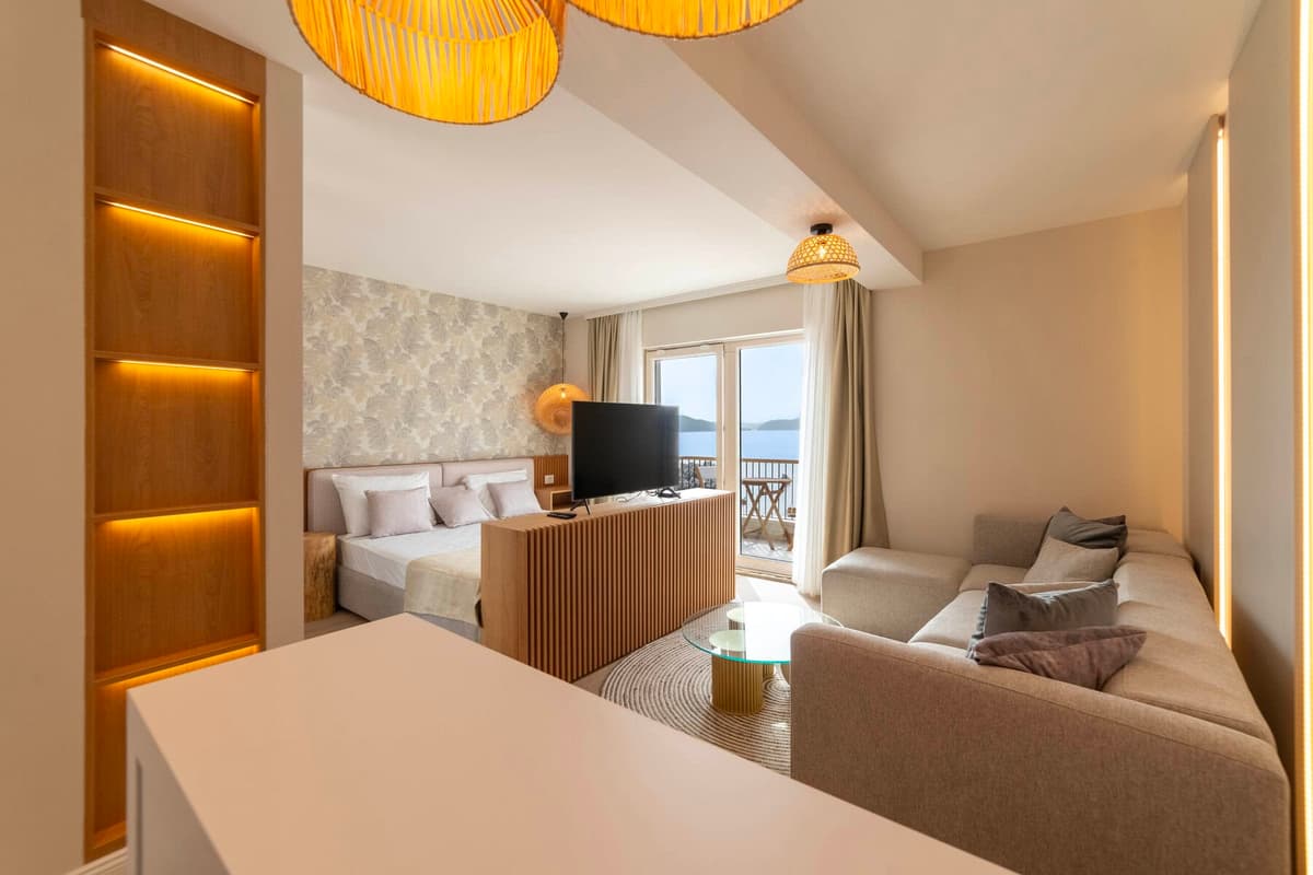 Отель Panoramic Sea View Hotel Przno, Будва, Пржно — фото 20 из 36