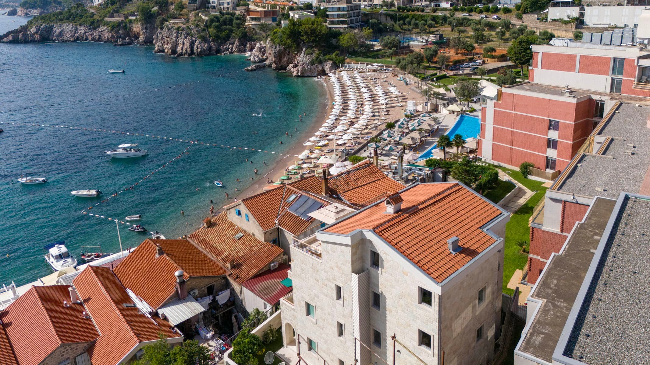 Отель Panoramic Sea View Hotel Przno, Будва, Пржно — фото 3 из 36