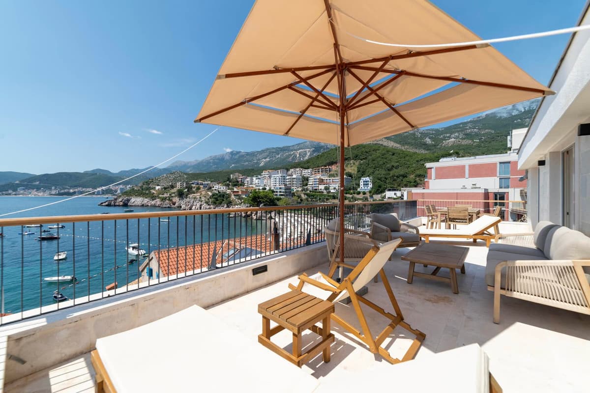 Отель Panoramic Sea View Hotel Przno, Будва, Пржно — фото 32 из 36