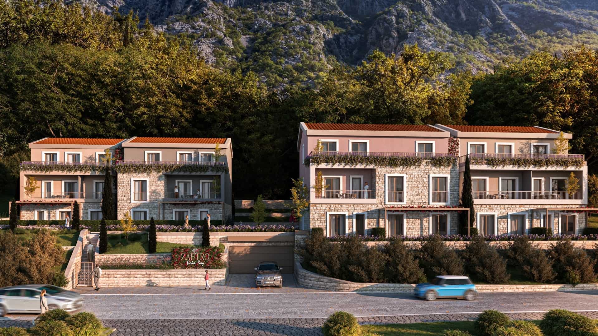 Lüks Konut Kompleksi Ljuta, Kotor, Ljuta — 7 fotoğraftan 3.