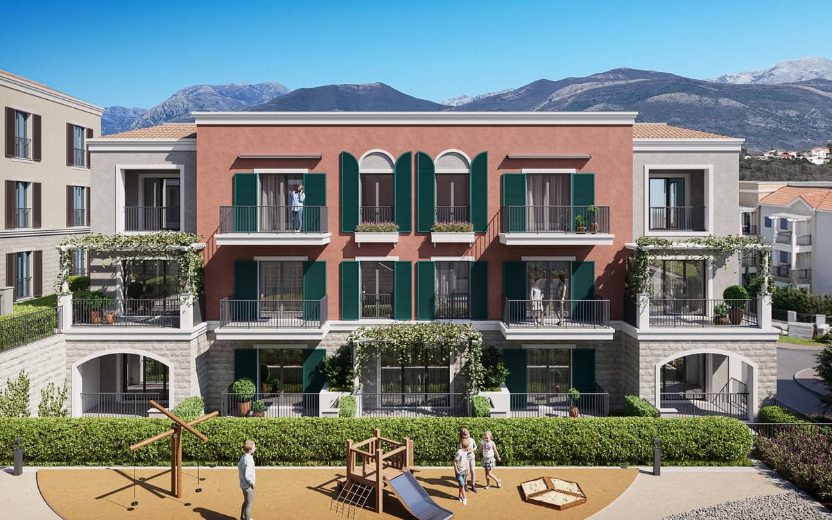 Yeni 1 yatak odalı Daire, Lustica Bay Centrale, Tivat, Lustica Körfezi — 11 fotoğraftan 4.