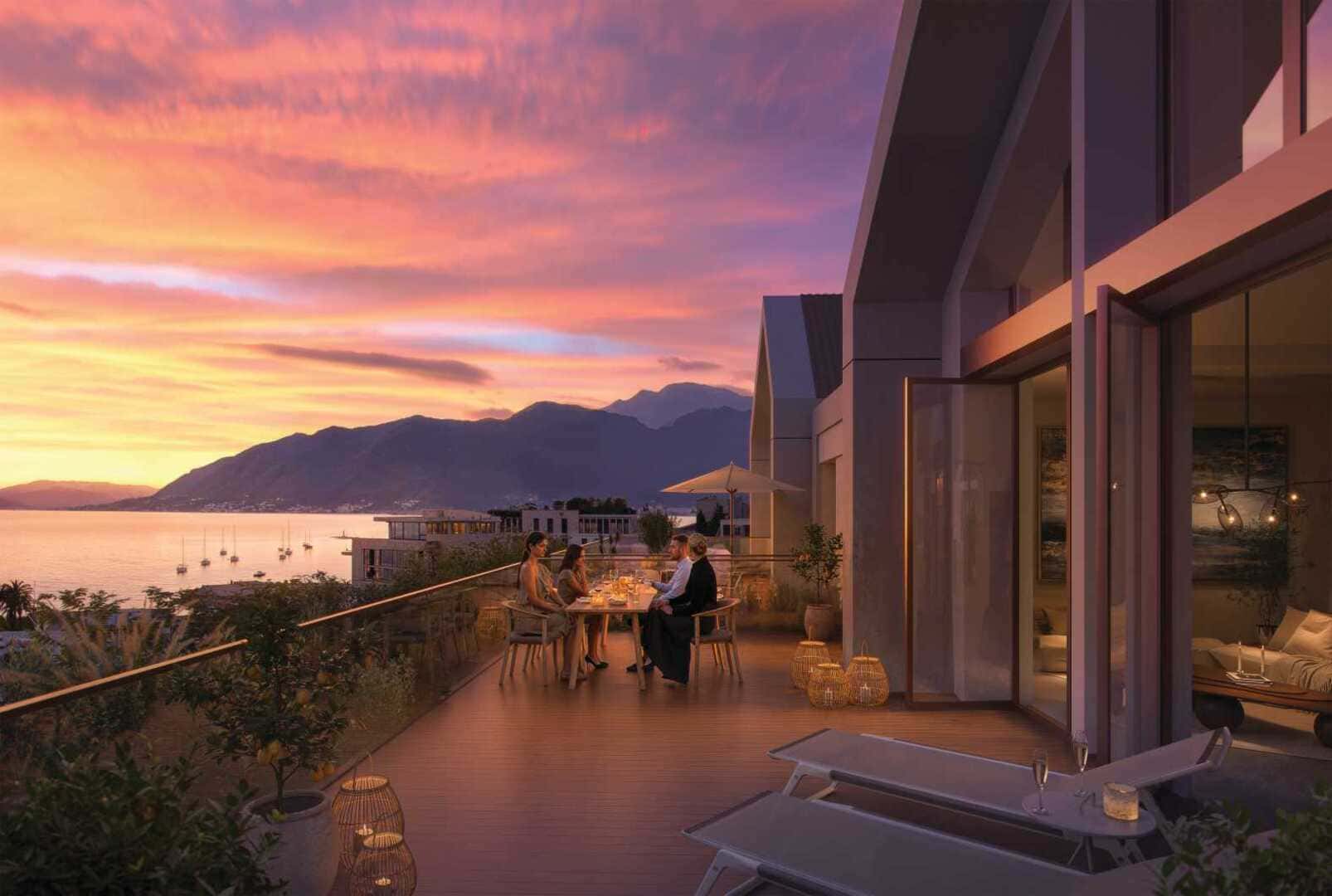 Versa Residences 2 yatak odalı Daire, Tivat, Porto Montenegro — 13 fotoğraftan 13.
