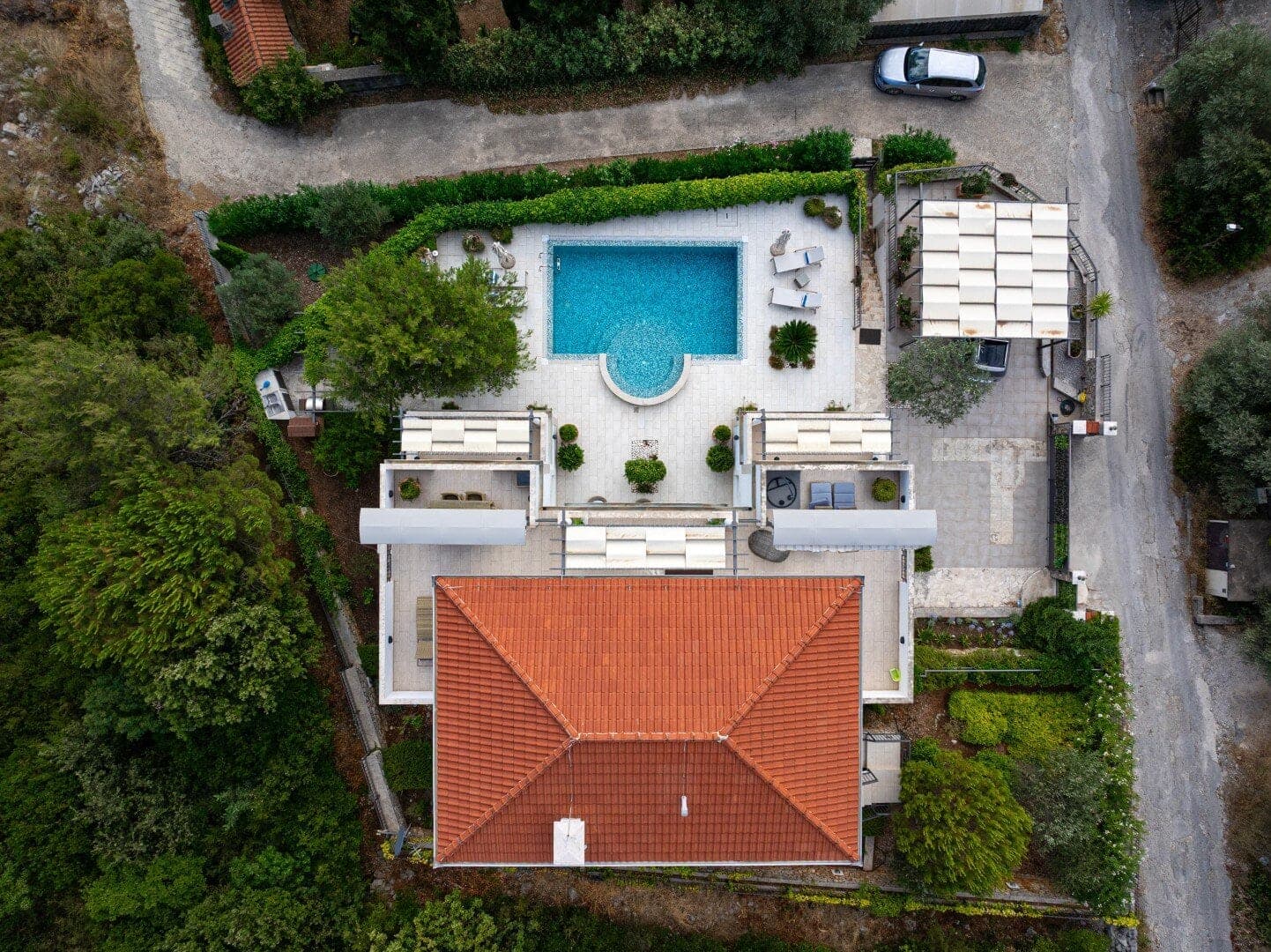Меблированная вилла Zanjice с 5 спальнями, Герцег-Нови, Занице — фото 36 из 36