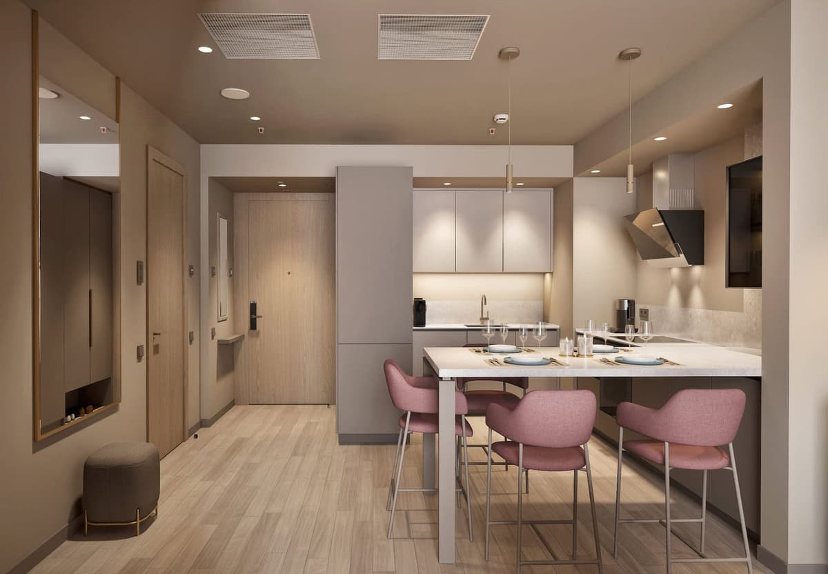 Su kenarında markalı 5* Melia konutları, Budva, Becici — 14 fotoğraftan 6.