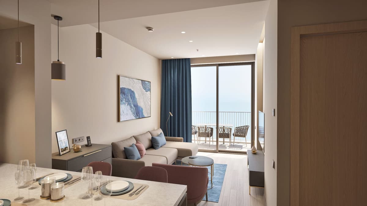 Su kenarında markalı 5* Melia konutları, Budva, Becici — 14 fotoğraftan 7.