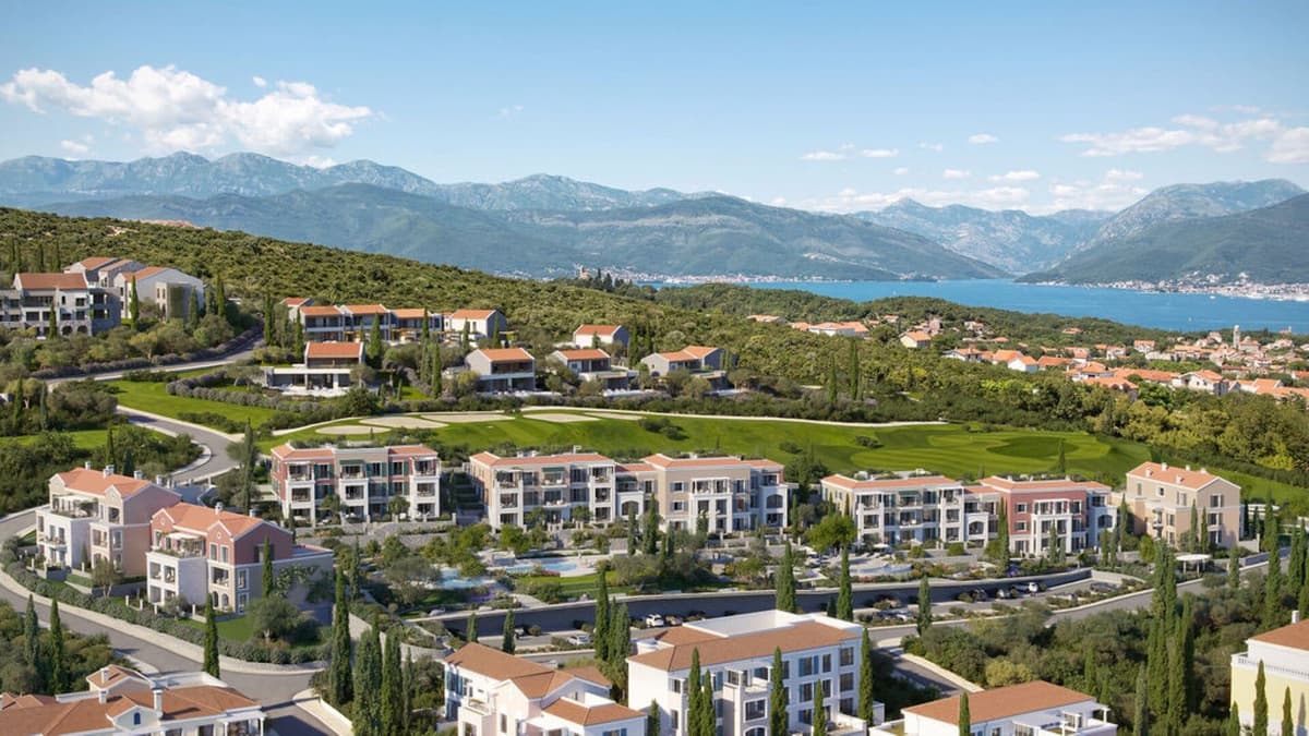 Апартаменты с одной спальней Heights Residences, Тиват, залив Луштица — фото 11 из 16