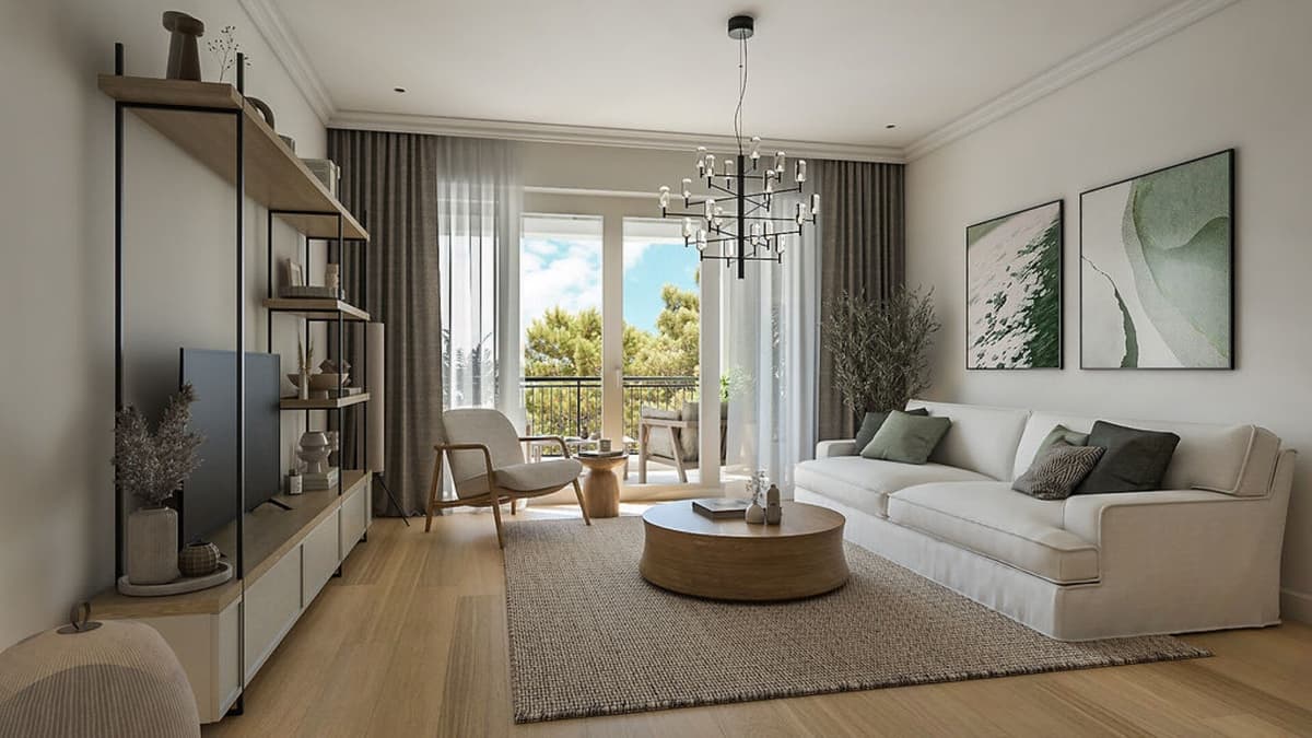 Апартаменты с одной спальней Heights Residences, Тиват, залив Луштица — фото 3 из 16