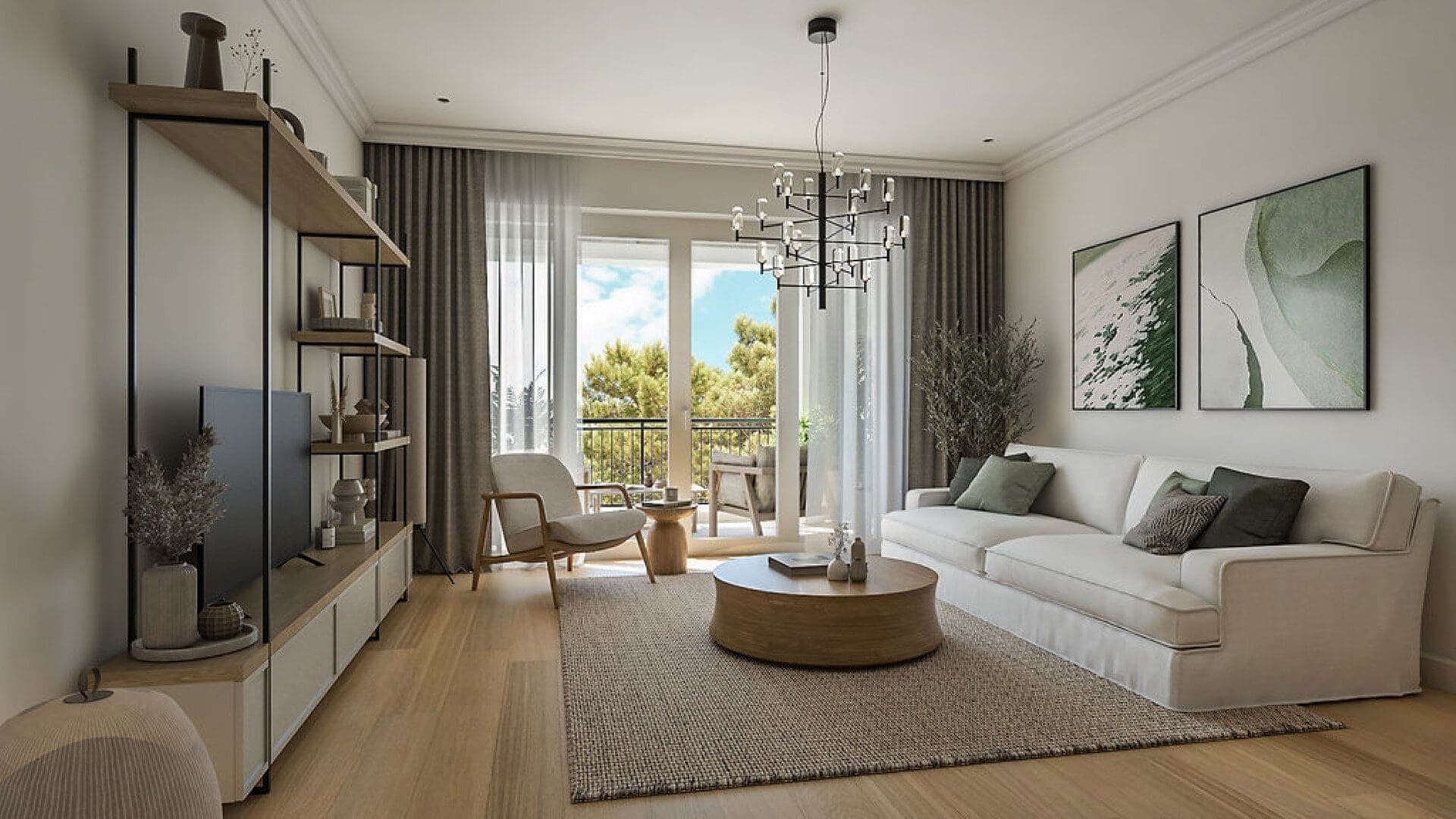Апартаменты с одной спальней Heights Residences, Тиват, залив Луштица — фото 3 из 16