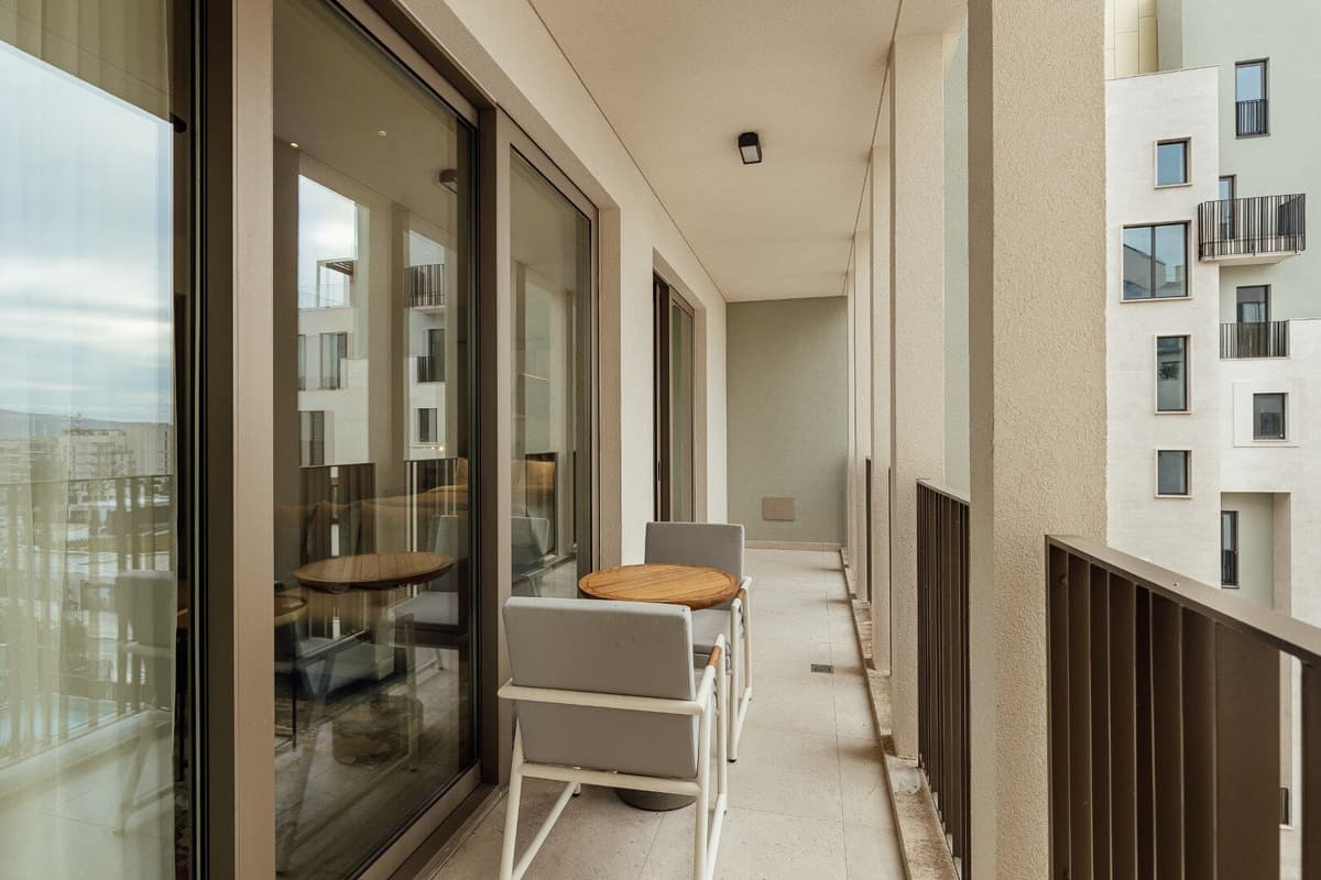 Otel hizmetli stüdyo daire, Boka Place, Tivat, Porto Montenegro — 14 fotoğraftan 12.