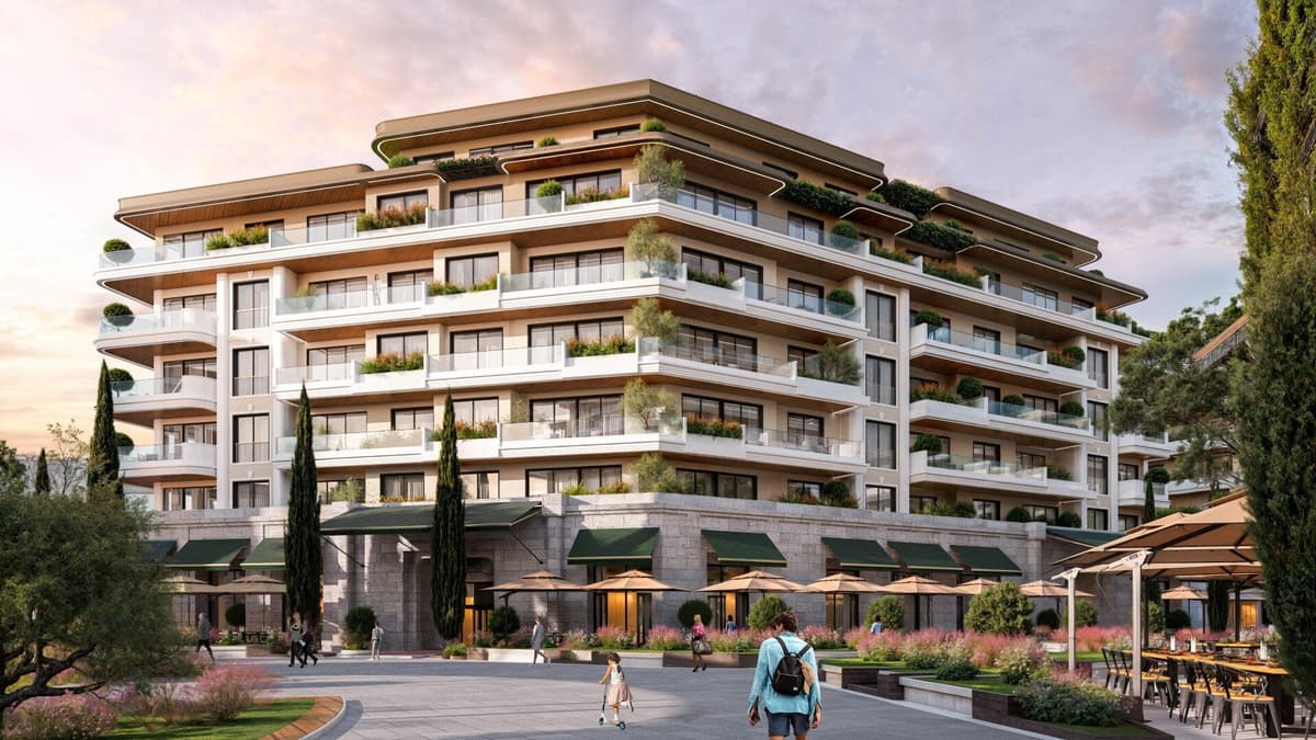 Брендированные апартаменты с двумя спальнями Karisma Hotels&Residences, Улцинь, Велика площадь — фото 15 из 19