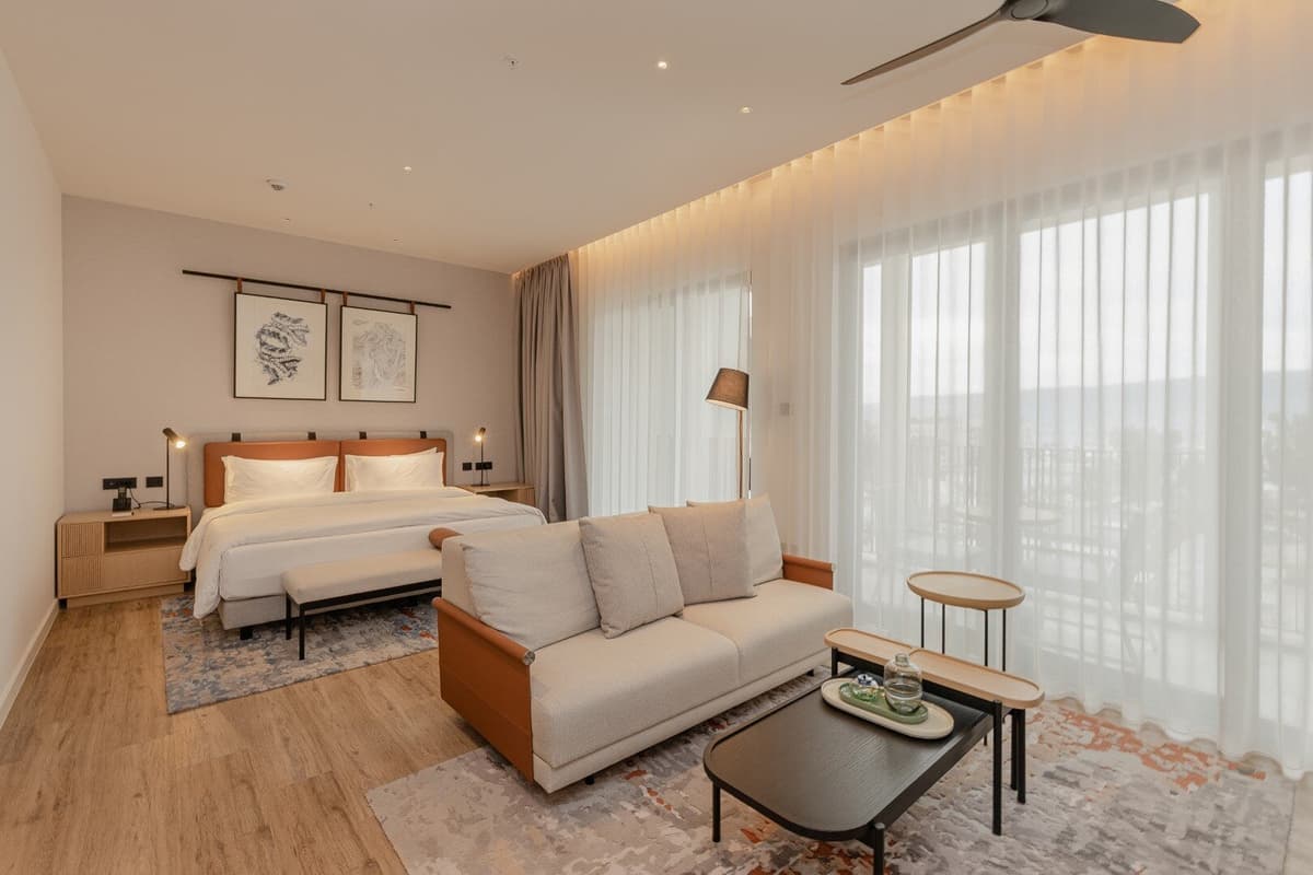 Otel hizmetli stüdyo daire, Boka Place, Tivat, Porto Montenegro — 14 fotoğraftan 7.