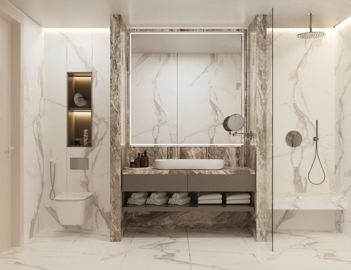 Брендированные апартаменты с двумя спальнями Karisma Hotels&Residences, Улцинь, Велика площадь — фото 9 из 19