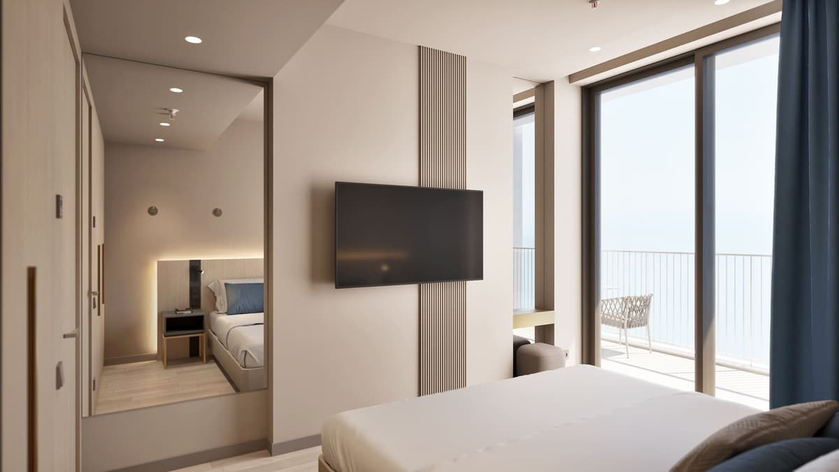 Апартаменты с одной спальней Waterfront Melia 5*, Будва, Бечичи — фото 11 из 14