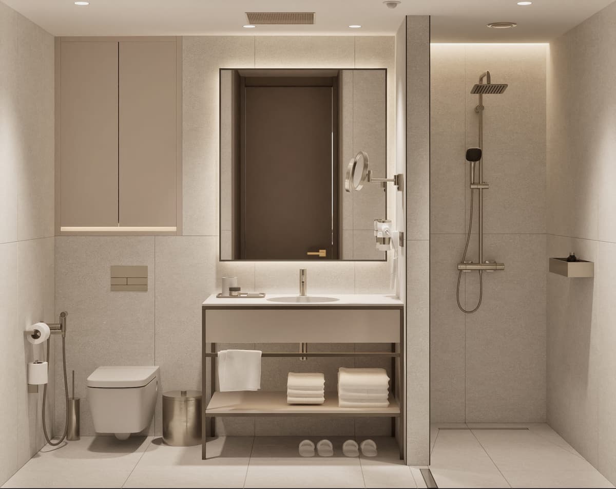 Апартаменты с одной спальней Waterfront Melia 5*, Будва, Бечичи — фото 12 из 14