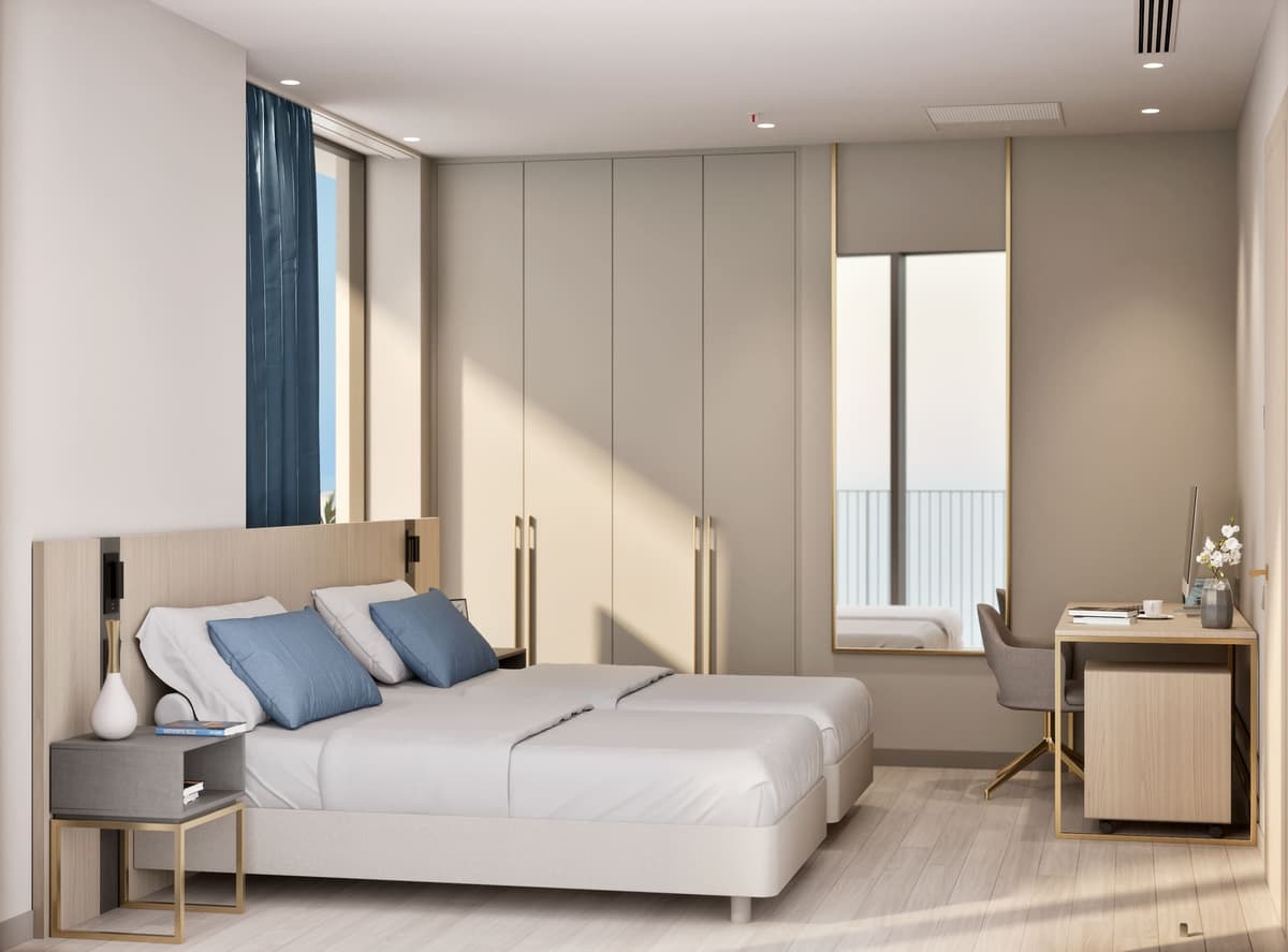 Апартаменты с одной спальней Waterfront Melia 5*, Будва, Бечичи — фото 9 из 14