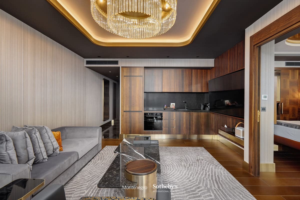 Exclusive Tek Yatak Odalı Daire Merit Starlit Hotel, Budva, Mediteranska Caddesi — 15 fotoğraftan 3.