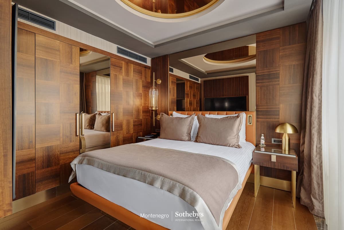 Exclusive Tek Yatak Odalı Daire Merit Starlit Hotel, Budva, Mediteranska Caddesi — 15 fotoğraftan 5.