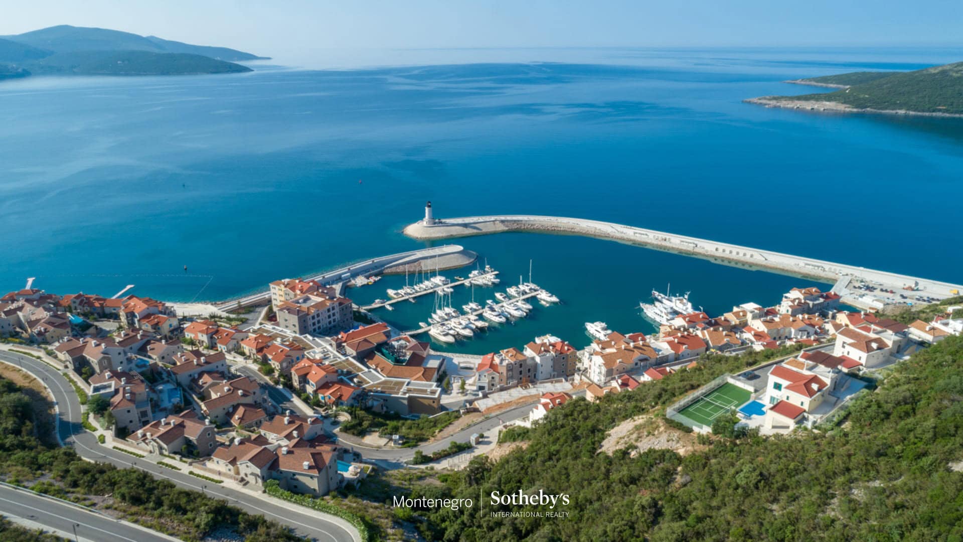 Апартаменты с 1 спальней и видом на море, Marina Village, Тиват, залив Луштица — фото 11 из 11