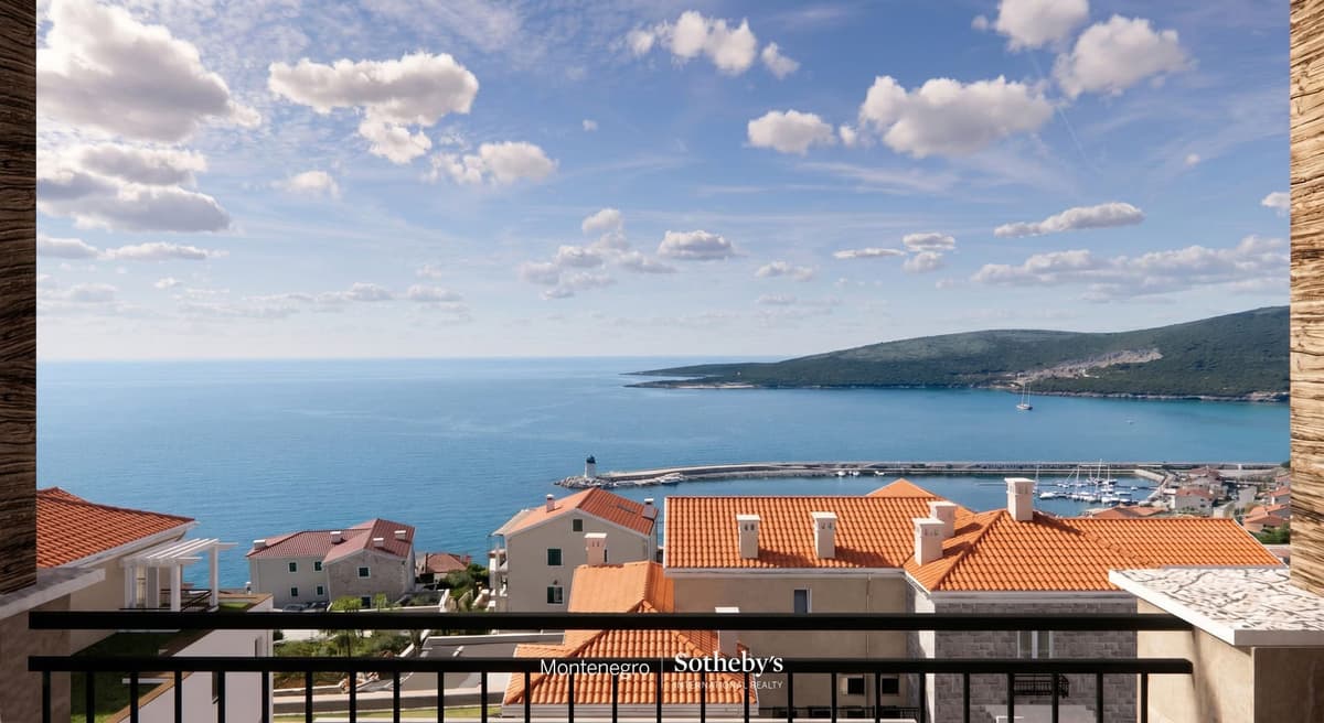 Апартаменты с 1 спальней и видом на море, Marina Village, Тиват, залив Луштица — фото 7 из 11