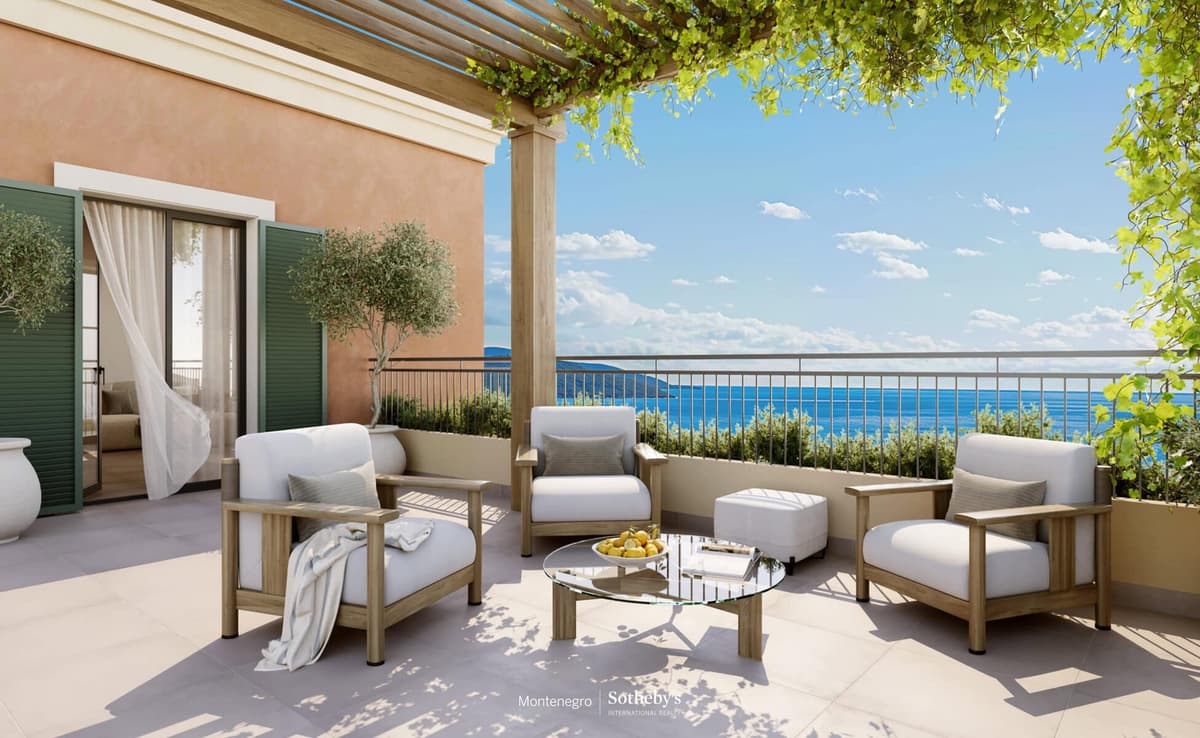 Stan sa dvije spavaće sobe u naselju Marina Village, Tivat, Luštica Bay — fotografija 8 od 13