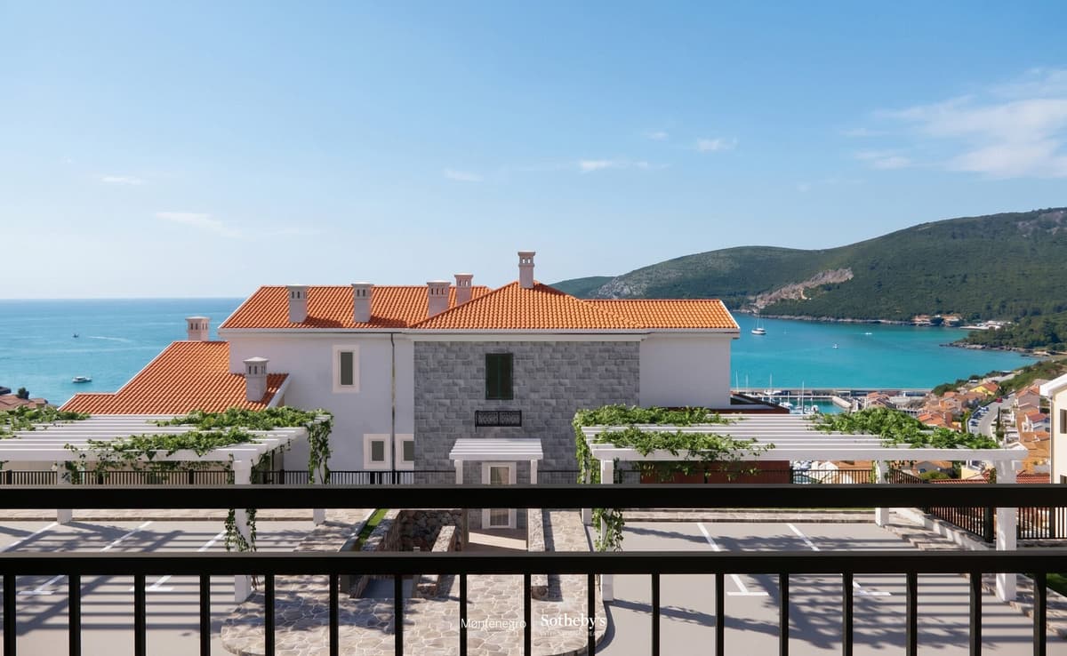 Moderner Duplex mit einem Schlafzimmer im Marina Village, Tivat, Luštica Bay — Foto 7 von 11