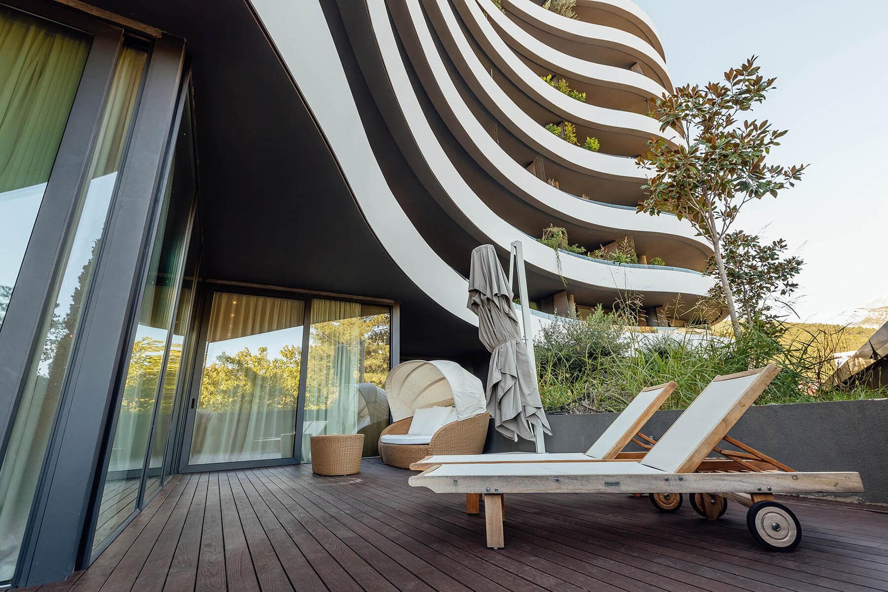 Современная 1bdr квартира Royal Gardens, Будва, Королевские сады