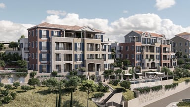 Visterija 3bdr Wohnung, Tivat, Lustica Bay