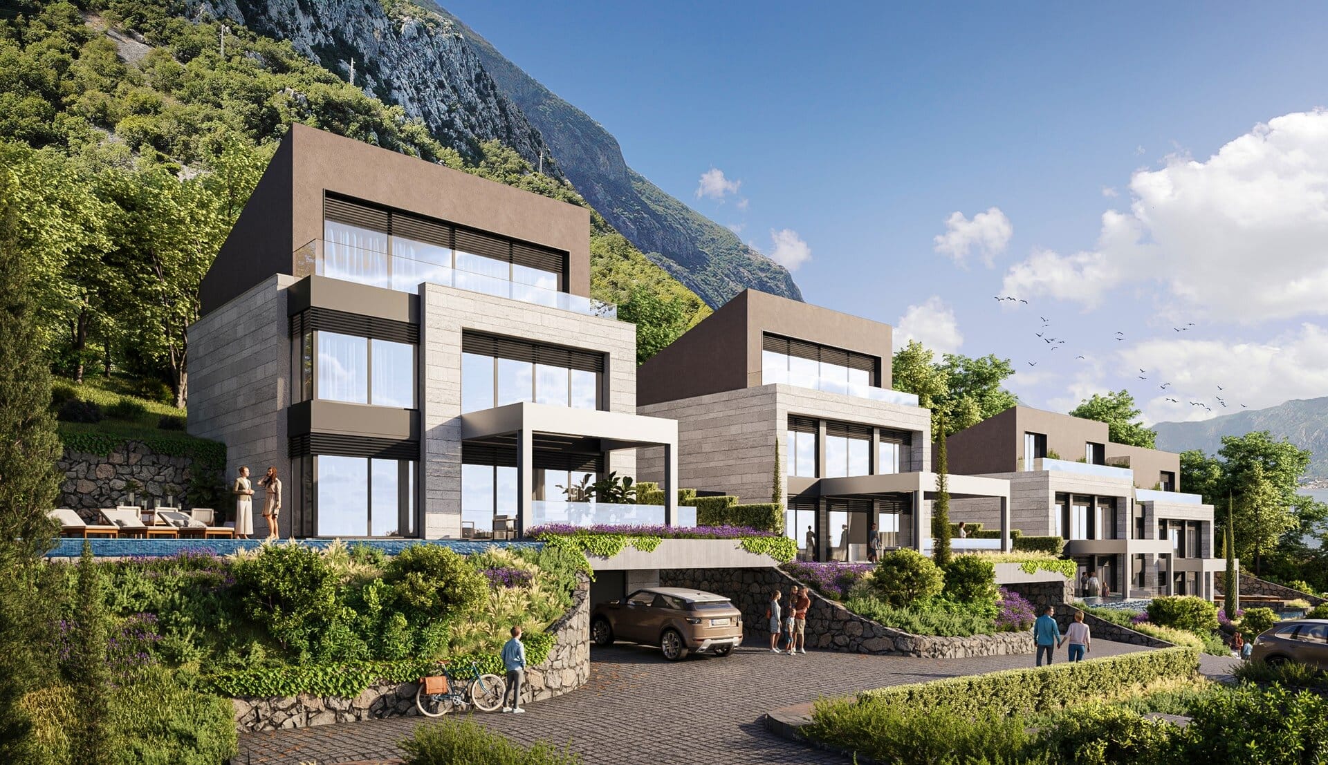 Yeni Çağdaş Villa Dobrota, Kotor, Dobrota