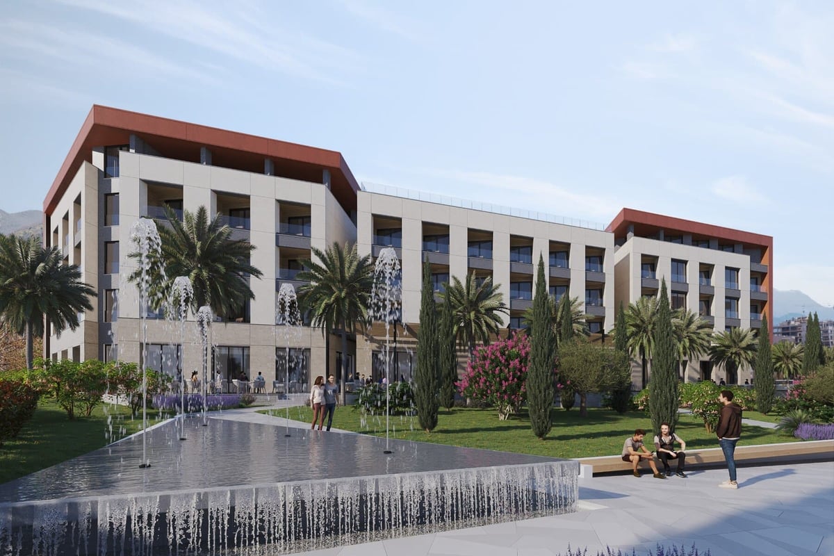 Gut gelegene 2bdr Wohnung Tivat, Tivat, Seljanovo