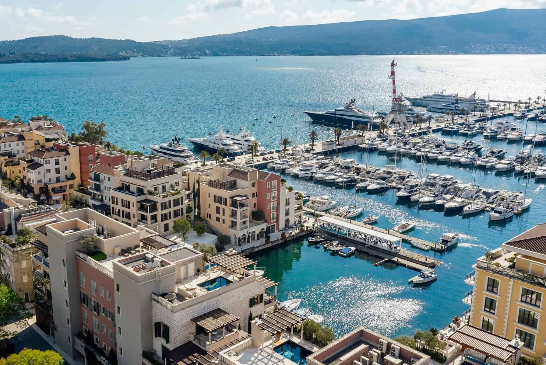 Deniz kenarında penthouse Tara, Porto Montenegro, Tivat, Porto Montenegro