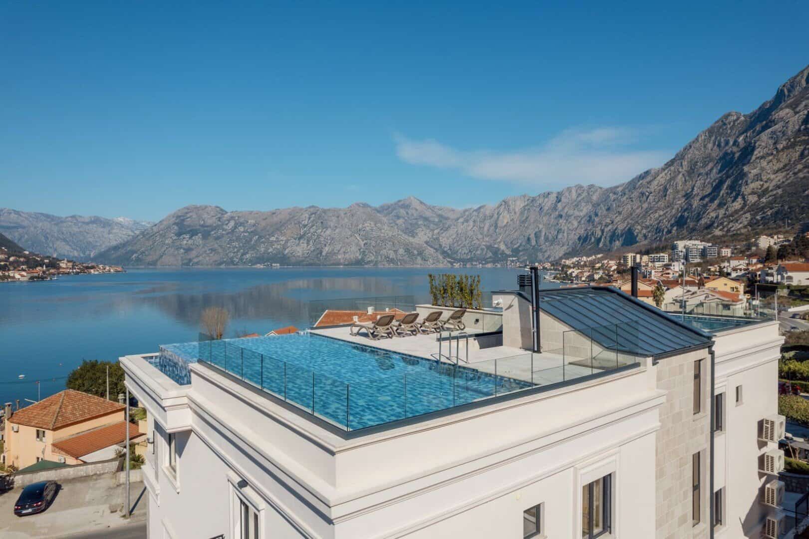 Mobilyalı Penthouse Dobrota, Kotor, Dobrota