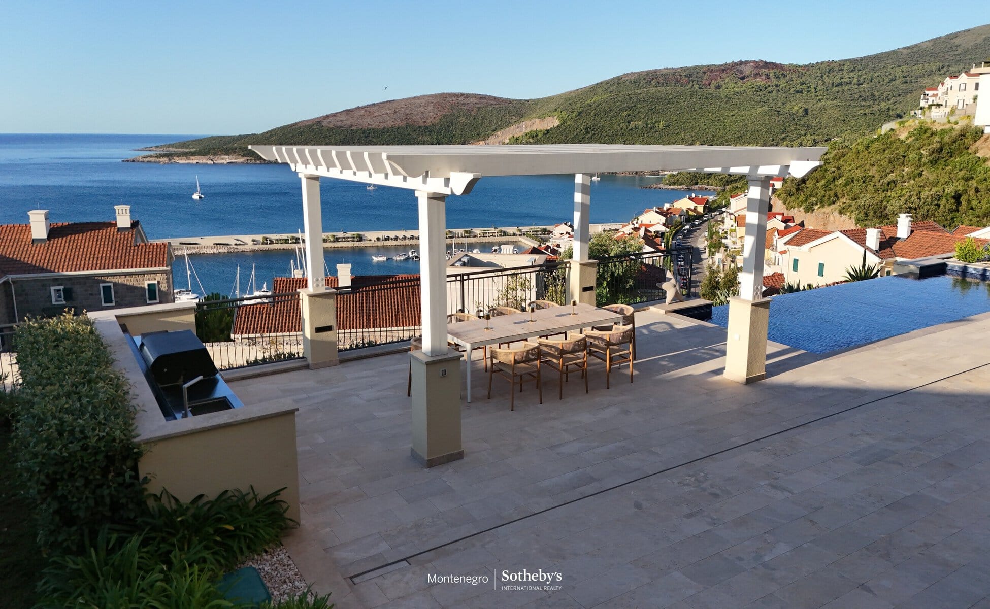 Luxury Four-bedroom Villa in Marina Village, Tivat, Lustica bay